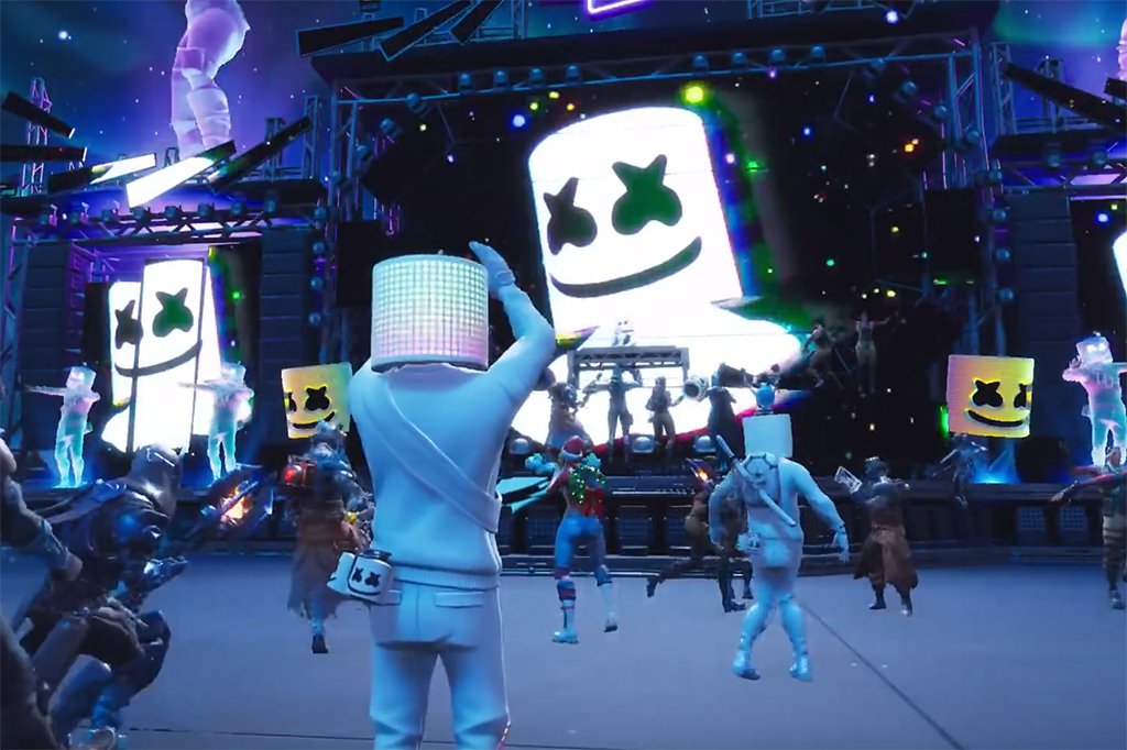 How Much Did Fortnite Pay Marshmello Marshmello S Fortnite Concert Had 10 Million Players In Attendance