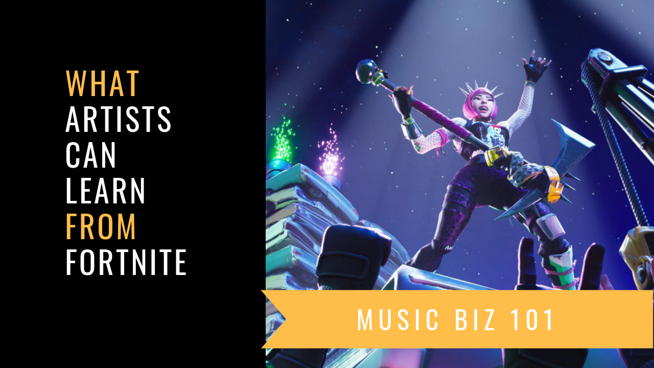 Fortnite, Fortnite Marketing, Epic Games, Music Business, Music Biz, Music Marketing